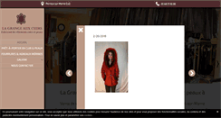 Desktop Screenshot of lagrangeauxcuirs.com